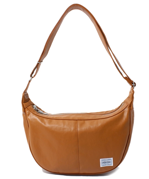 New PORTER FREE STYLE SHOULDER BAG 707-07186 BROWN From JP