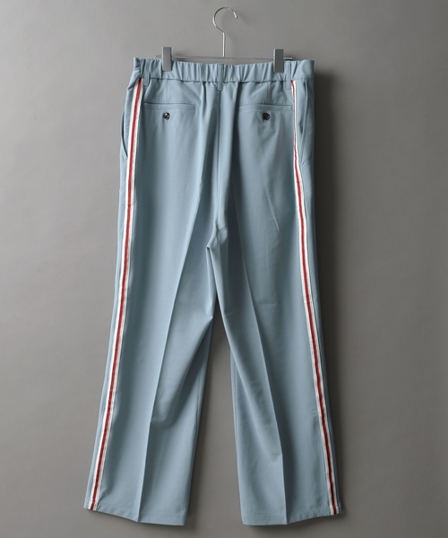 パンツ whiteland パンツblackburn ホワイトランドブラックバーン のファッション whiteland ホワイトランド ラインパンツ パンツ whiteland