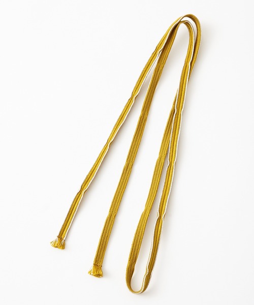 帯締め ランデブー 街歩き 小紋 着物 街歩き 小紋 着付け 和装小物 ふりふ フリフ のファッション