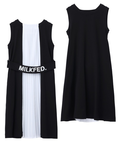 Pleated ワンピース Milkfed ワンピースback Pleated Dress