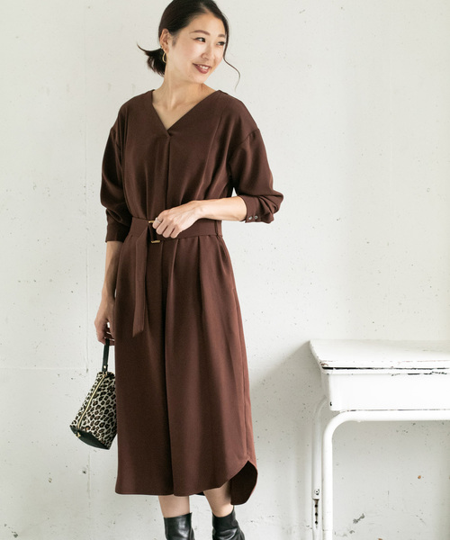 セール Vネックワンピース ワンピース Research ワンピース ワンピース Urban Research Rosso アーバンリサーチ ロッソ のファッション 格安人気 最大80 オフ
