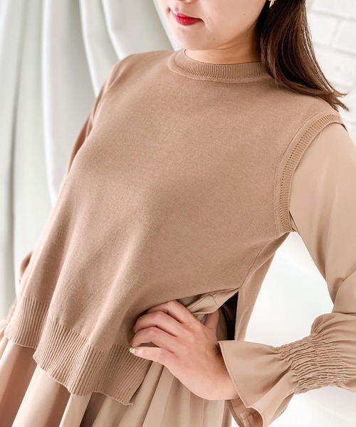 オリジナル の セール Narcissu ドッキングミニワンピース ワンピース ワンピース ワンピース Narcissus ナルシス のファッション見事な創造力の