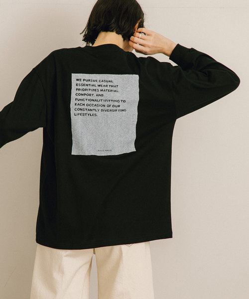 速くおよび自由な ニシクボサユリさんコラボ イラストtシャツ Tokyo パブリックトウキョウ のファッション トップス イラストtシャツ Public Message Tシャツ カットソー Public