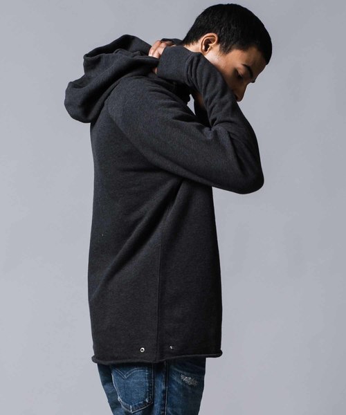 levis unhemmed hoodie
