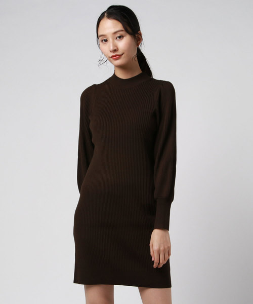 セール ワンピース パフスリーブ Banana ニットワンピース ワンピース ワンピース Banana Republic バナナリパブリック のファッション 人気ショップが最安値挑戦 正規販売店 低価格の新品登場 低価格超特価ランキング1位