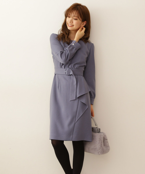セール ラッフルタイトワンピース ワンピース Body Proportion ワンピース Body ワンピース Dressing プロポーション ボディドレッシング のファッション