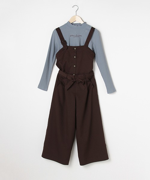 Online オーバーオール オーバーオール セットアップサロペット 4903314 を購入できます Pom サロペット Ponette Narumiya Junior ポンポネットジュニア のサロペットセットアップサロペット