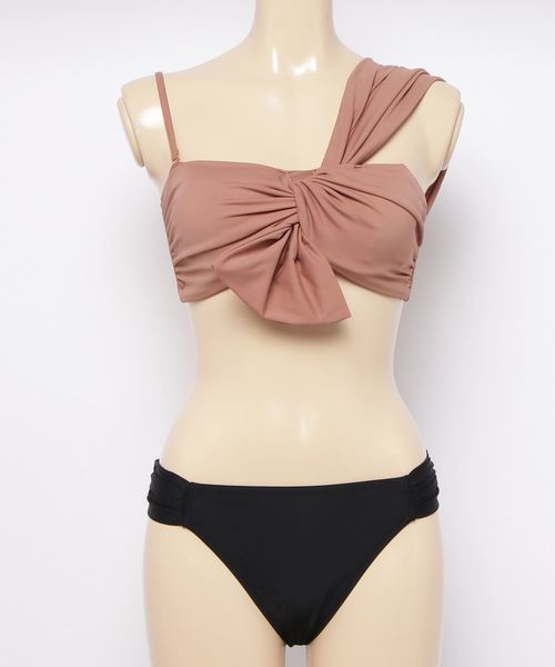 新作入荷 Eleven トータスイレブン のファッション 水着 水着 着物 浴衣 Eleven トータスイレブン の水着 トータスイレブン ワンショルダーバンドゥビキニ 24 24 を購入できます ムラサキスポーツ トータスイレブン ワンショルダーバンドゥビキニ