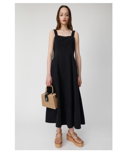 セール Denim ワンピース Long Long ドレス ワンピース Moussy マウジー のファッション
