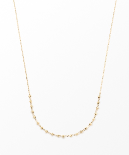 アクセサリーk10yg チェーンネックレス ネックレス Jouete ジュエッテ のファッション