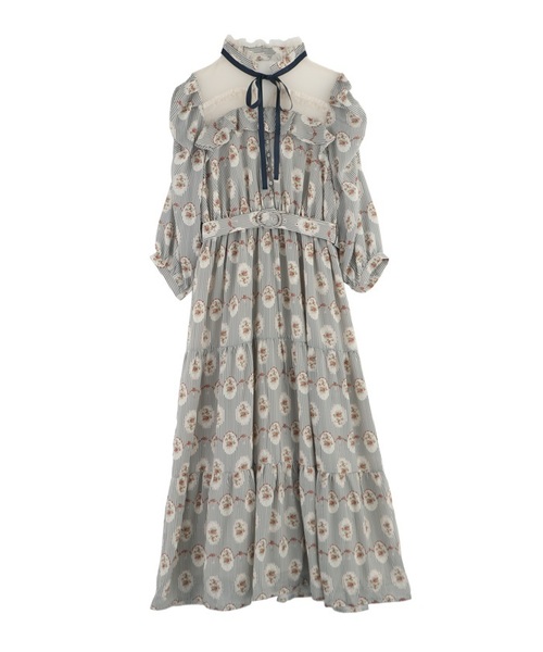 セール ヴィンテージローズワンピース ワンピース ワンピース Axes Femme Axes ワンピース Poetique アクシーズファム ポエティック のファッション