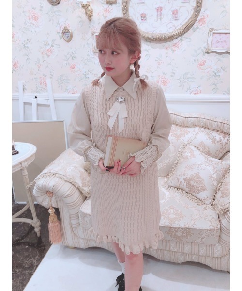 Hs Knit Knit Set Set O ワンピース P ワンピース Swankiss スワンキス のファッション