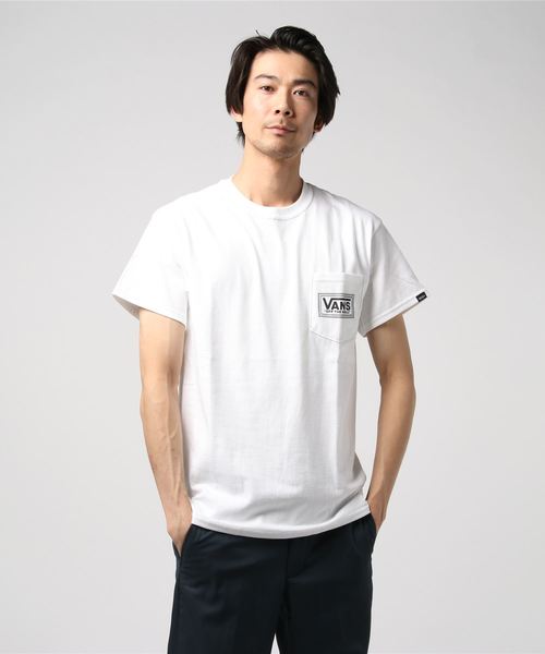 セール トップス 半袖tシャツ Vans Logo Logo Ltd Va19hs Mt51ms Tシャツ Vans カットソー Vans バンズ のファッション