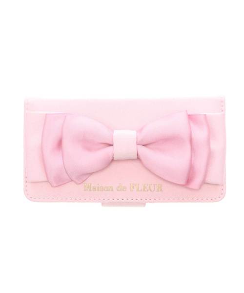 メゾン (Maison de FLEUR) フルール 【sweet4月号掲載】 ブランドロゴフリルiPhone7/8ケース/ ド