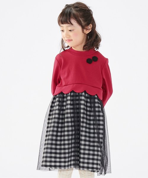 卸売 セール Les ドッキングチュールワンピース ワンピース Apres Apres Les ワンピース Cours アプレレクール のファッション店舗良い