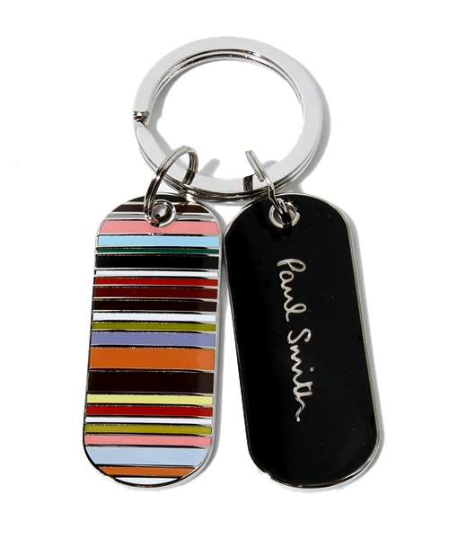 paul smith ポール スミス の name tag design key ring