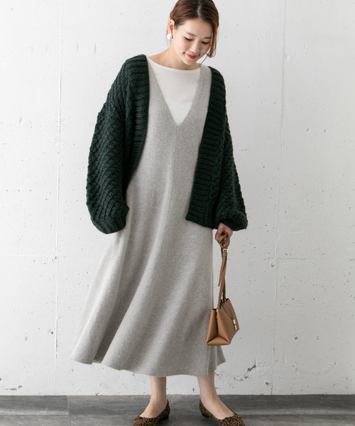 フォックスウールワンピース ワンピース Urban Research Rosso Rosso Women アーバンリサーチ Research ワンピース ロッソ のファッション