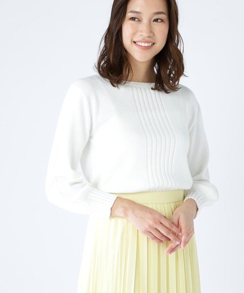 ラウンドネックニットプルオーバー(ニット/セーター) BEAUTY NATURAL ... ラウンドネックニットプルオーバー(ニット/セーター) BEAUTY NATURAL ...