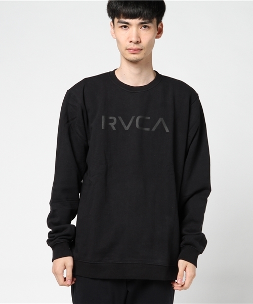 rvca ルーカ の rvca メンズ トレーナー big rvca cr スウェット