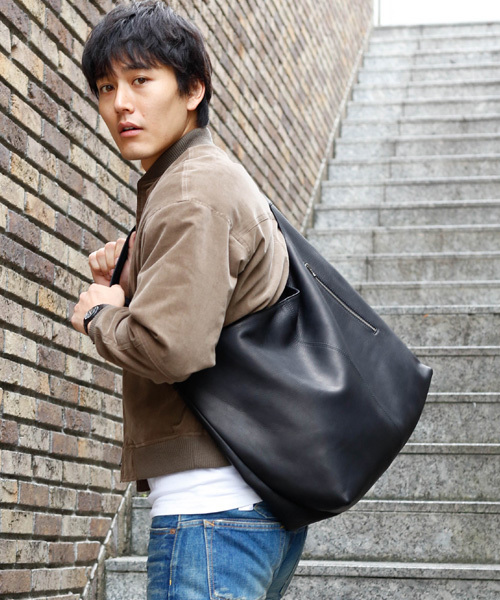 mr olive ミスターオリーブ の water proof washable leather large