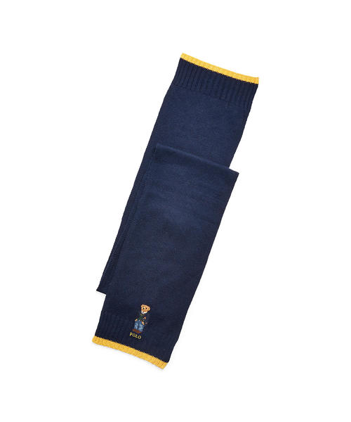 polo bear hat and scarf set