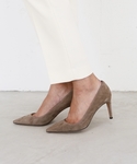 PELLICO | PELLICO セットバックスウェードポインテッドパンプス◆(パンプス)