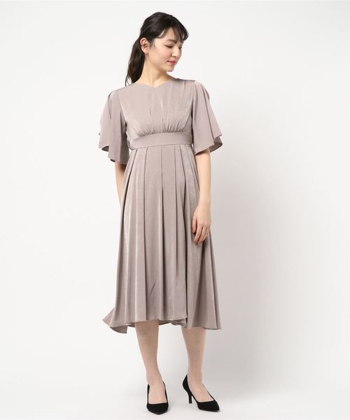 セール フレアスリーブワンピース ワンピース Rose Rose ワンピース Bud ローズバッド のファッション