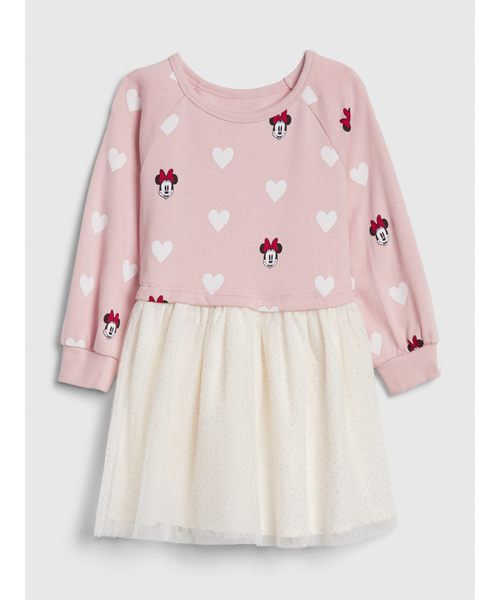 セール Babygap ワンピース Disney Minnie Minnie Mouse ワンピース ミックスメディアワンピース ワンピース Gap ギャップ のファッション