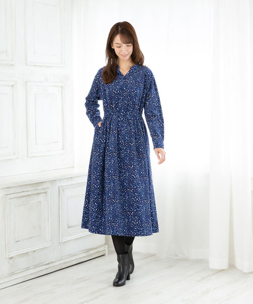 リバティープリント Afternoon ワンピース ワンピース ワンピース Afternoon ワンピース Tea アフタヌーンティー のファッション