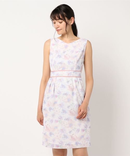 ワンピース Passe レッセパッセ のワンピース シアーフラワープリントワンピース をセール 価格で購入できますシアーフラワープリントワンピース