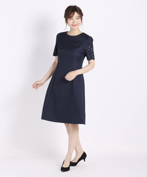 セール フェミニティメッシュ ワンピース ワンピース ワンピース Strawberry Fields ストロベリーフィールズ のファッション大特価放出本物の 新作商品即出荷 の