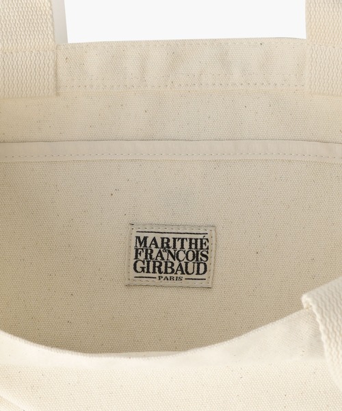 MARITHE + FRANCOIS GIRBAUD(マリテフランソワジルボー)の「CLASSIC LOGO ECO BAG(エコバッグ/サブバッグ・レディース・ナチュラル・フリー)」の7枚目の写真