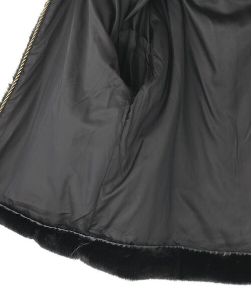 DANKE SCHON(ダンケシェーン)の「DankeSchon/ダンケシェーン/ECO FUR HOOD BLOUSON BLACK(その他アウター・メンズ・ブラック・L/M)」の12枚目の写真