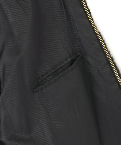 DANKE SCHON(ダンケシェーン)の「DankeSchon/ダンケシェーン/ECO FUR HOOD BLOUSON BLACK(その他アウター・メンズ・ブラック・L/M)」の14枚目の写真