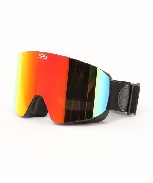 ROXY(ロキシー)の「FEELIN COLOR LUXE AF/ロキシースキースノーボードギア(ゴーグル)(スポーツグッズ・レディース・ブラック系その他/ブラック/ライラック・FREE)」の4枚目の写真