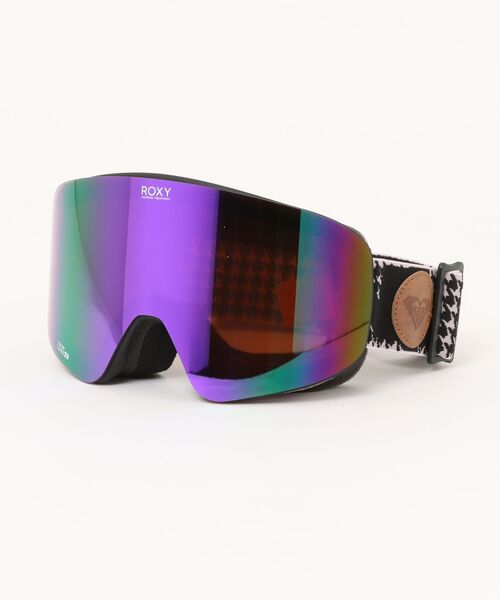 ROXY(ロキシー)の「FEELIN COLOR LUXE AF/ロキシースキースノーボードギア(ゴーグル)(スポーツグッズ・レディース・ブラック系その他/ブラック/ライラック・FREE)」の9枚目の写真