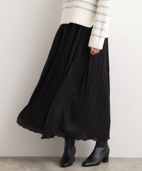 grove(グローブ)の「花柄アソートプリーツスカート(スカート・レディース・ベージュ系その他4/ブラック/ブラック系その他・02/03/05/04/01)」の6枚目の写真