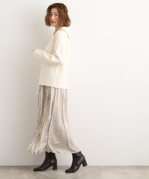 grove(グローブ)の「花柄アソートプリーツスカート(スカート・レディース・ベージュ系その他4/ブラック/ブラック系その他・02/03/05/04/01)」の16枚目の写真