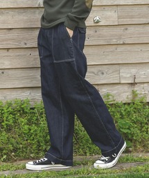 MR.OLIVE | 【MR.OLIVE/ミスターオリーブ】RINSE WASH 12oz CRUNCH DEINIM /UTILITY PANTS(デニムパンツ)