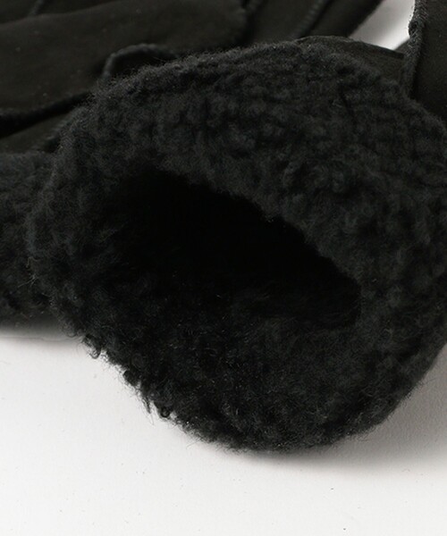 Ray BEAMS（レイビームス）の「【別注】Casselini / スタッズ グローブ（手袋・レディース・チャコールグレー/ブラウン系その他3/ライトグレー/ブラック・ONE SIZE）」の10枚目の写真