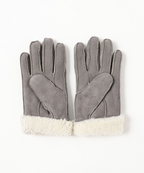 Ray BEAMS（レイビームス）の「【別注】Casselini / スタッズ グローブ（手袋・レディース・チャコールグレー/ブラウン系その他3/ライトグレー/ブラック・ONE SIZE）」の12枚目の写真