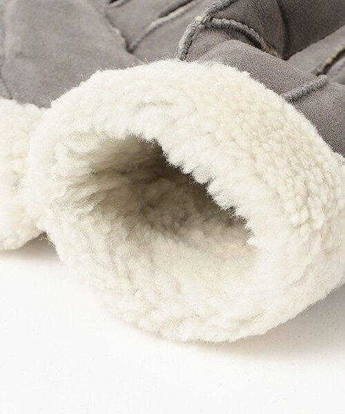 Ray BEAMS（レイビームス）の「【別注】Casselini / スタッズ グローブ（手袋・レディース・チャコールグレー/ブラウン系その他3/ライトグレー/ブラック・ONE SIZE）」の13枚目の写真