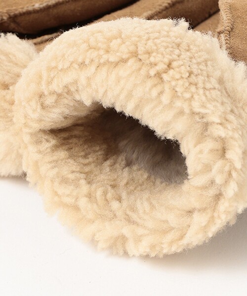 Ray BEAMS（レイビームス）の「【別注】Casselini / スタッズ グローブ（手袋・レディース・チャコールグレー/ブラウン系その他3/ライトグレー/ブラック・ONE SIZE）」の10枚目の写真