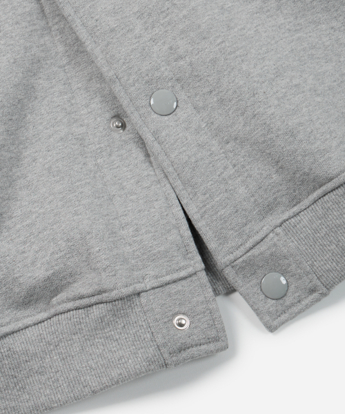 FRIZMWORKS(フリズムワークス)の「SWEAT VARSITY JACKET _ GRAY(スタジャン・メンズ・その他・SMALL/MEDIUM/LARGE/X-LARGE)」の8枚目の写真
