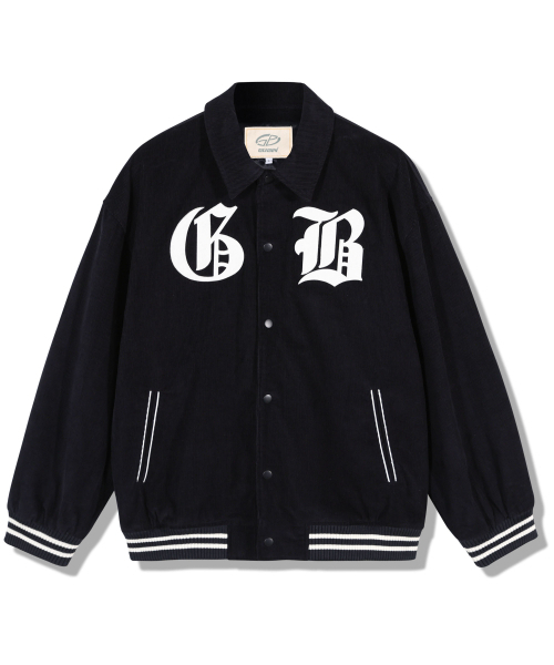 GUBIN（グビン）の「オーバーサイズロゴコーデュロイジャケット（ブルゾン・レディース・その他・MEDIUM/LARGE）」の2枚目の写真