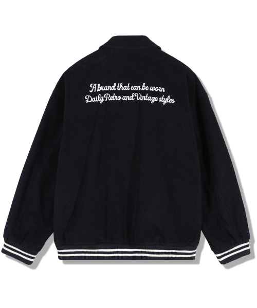 GUBIN（グビン）の「オーバーサイズロゴコーデュロイジャケット（ブルゾン・レディース・その他・MEDIUM/LARGE）」の3枚目の写真