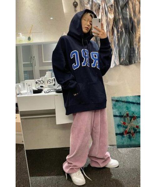 Retriever Club（レトリーバークラブ）の「RRC ARCH APPLIQUE HOODIE [NAVY]（パーカー・レディース・その他・SMALL/MEDIUM）」の21枚目の写真