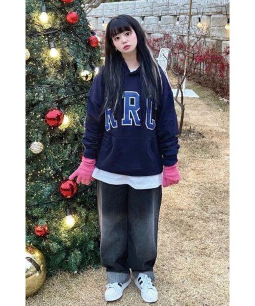 Retriever Club（レトリーバークラブ）の「RRC ARCH APPLIQUE HOODIE [NAVY]（パーカー・レディース・その他・SMALL/MEDIUM）」の22枚目の写真