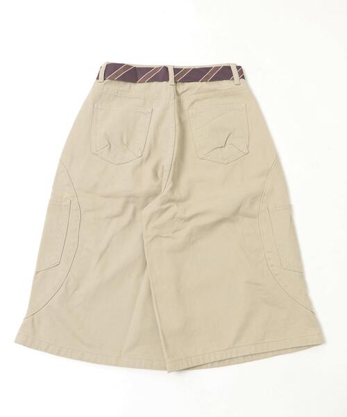 WEGO(ウィゴー)の「DISPARK/タイ付きデザインバレルデニム(デニムパンツ・レディース・ベージュ・SMALL/MEDIUM)」の9枚目の写真