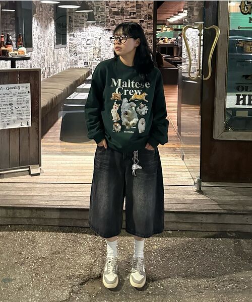 WaiKei(ワイケイ)の「マルチーズクルーマンツーマングリーン(スウェット・レディース・その他・1/2)」の8枚目の写真